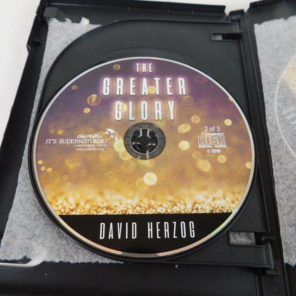 Greater Glory Audiobook 3 CD Set 2018 Dr David Herzog Christian Sermon Ministry - Picture 5 of 8